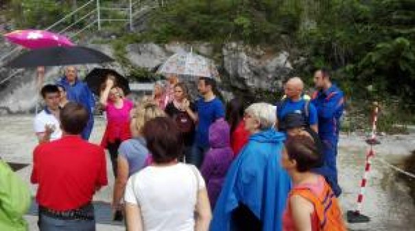 gita alla diga di Santa Giuliana 10/7/2016
