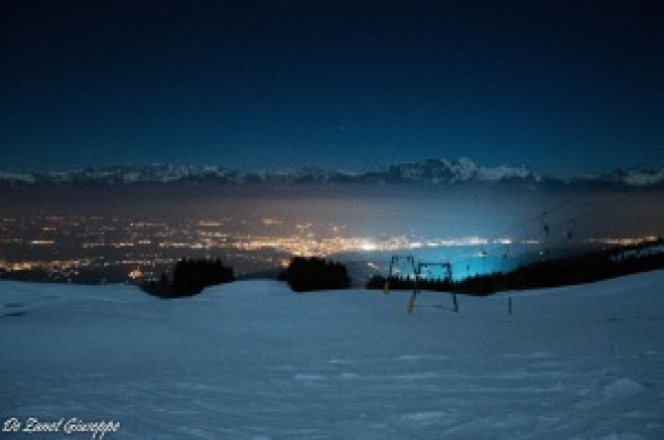 al chiaro di Luna sul Col Toront