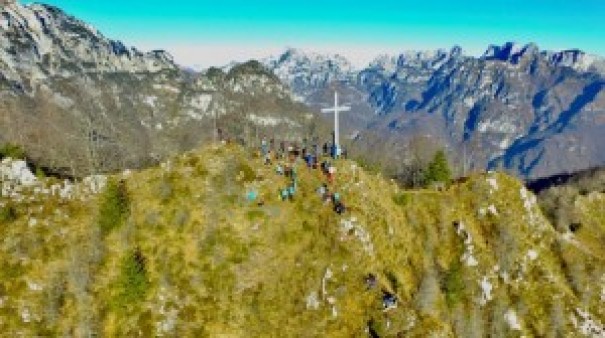 commemorazione alla Croce Visentini